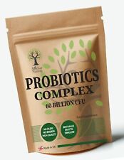 Probiotics For Gut Health 60 Billion Probiotics Complex 15 Active Bacteria Vegan