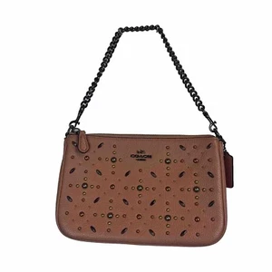 COACH Nolita 22 Melon w/Prairie Rivets/Multi Studs Handbag/Clutch NWT 22867 - Picture 1 of 14