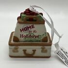 Hallmark Home for the Holidays Luggage Suitcase Christmas Tree Ornament NEW!