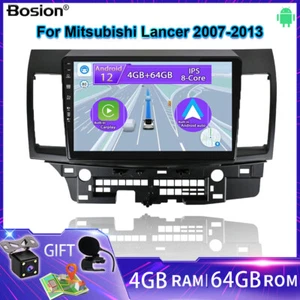 10.1'' Android 14 Car Stereo Radio Head Unit GPS For Mitsubishi Lancer 2007-2013 - Picture 1 of 22