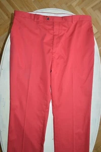 PANTALÓN DE ALGODÓN PARA HOMBRE GIEVES & HAWKES TALLA 42 ROJO FRENTE PLANO REGULAR TALLA GRANDE - Imagen 1 de 23