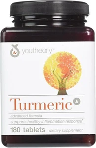 Youtheaory Turmeric Advanced Formula -180 Count - Picture 1 of 2