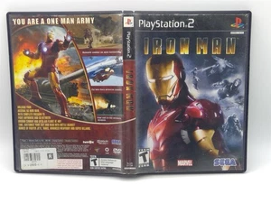 Iron Man (PlayStation 2) Clean Tested Working - Free Ship - Picture 1 of 3