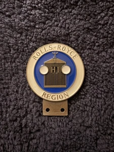 Rolls-Royce Owners Club RROC Bentley Ohio Region Enamel Badge Bar 1990s 2000s - Picture 1 of 4
