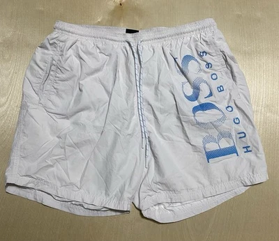 Pantalones Cortos de Natación HUGO BOSS Para Hombre Talla XL Estándar Pulpo Playa Piscina en Blanco Foto 1 de 4
