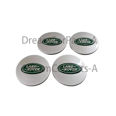 Cubierta central rueda verde plata rueda 63mm adecuada para Land Rover Range Rover Foto 1 de 2