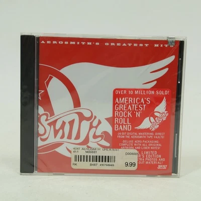 Aerosmith Greatest Hits CD Remastered Deluxe Eco-Pack Rare Photos SEALED VTG Foto 1 de 4