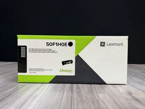 Genuine Lexmark 50F1H0E High-Yield Black Toner MS310 MS312 MS315 MS410 SealedNEW - Picture 1 of 7