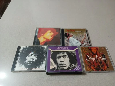Jimi Hendrix cd lot/5 The Essential,Kiss the Sky,Electric Ladyland,Ultimate - Image 1 of 2