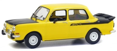 Simca 1000 Rally 2 yellow diecast model car S4302900 Solido 1:43 - Image 1 of 4