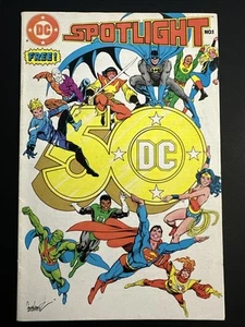 Dc Spotlight #1 (DC 1985) 🔑Watchman & Dark Knight Preview - Picture 1 of 13