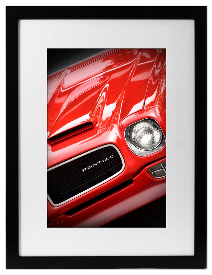 1973 Pontiac Firebird Formula 400 Photo Art Print Muscle 455 V8 1972 Red Foto 1 de 1