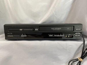 Hitachi DV-PF33U DVD/VCR Combo Video Cassette Recorder DVD VHS tested working - Picture 1 of 8