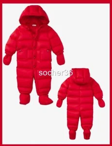 RALPH LAUREN INFANT FALL III PUFFER SNOWSUIT CRUISE RED SIZE 9 MONTHS NWT $155 - Picture 1 of 3