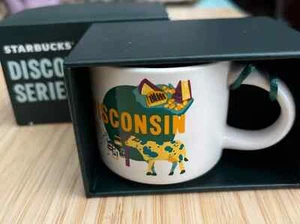 STARBUCKS WISCONSIN DISCOVERY SERIES ESPRESSO MUG 2 FL. OZ. NEW IN BOX - Picture 1 of 1