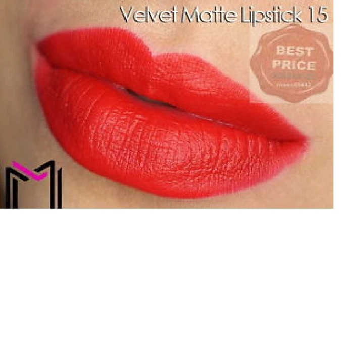 GOLDEN ROSE Lipstick Mat Velvet Matte Lipstick 15 Red Wonderland - Image 1 of 3