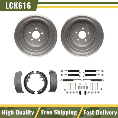 Rear Brake Drums & Brake Shoes Hardware Spring Kit Fits 1970 Plymouth Barracuda - Image 1 of 4