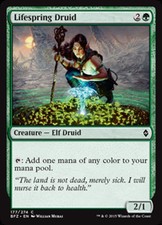 2X Lifespring Druid - MTG Battle for Zendikar X2