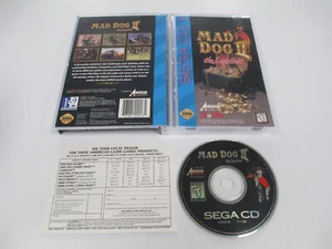 Mad Dog II: The Lost Gold (Sega CD, 1994) - CIB - Tested/Working - Pristine! - Picture 1 of 1