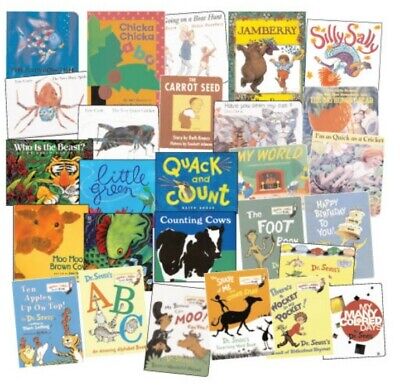 LOT 10 Children's BABY TODDLER BOARD BOOKS Nighttime, Chunky Books *RANDOM MIX* • 16.99$
