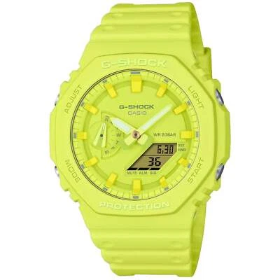 CASIO G-SHOCK GA-2100-9A9ER Herren-Armbanduhr - Gelb - Bild 1 von 4