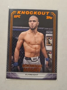 2024 Topps UFC Knockout Muhammad Mokaez #46 Orange Parallel - Picture 1 of 2