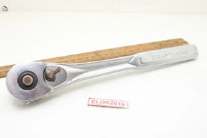 Craftsman -VJ-44809 1/2" Drive Ratchet Thumb Wheel Quick Release Chrome USA - Picture 1 of 8