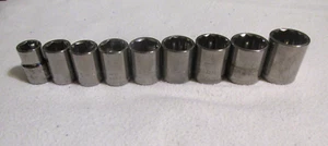 Craftsman G1 Serie 3/8" Antrieb - metrischer Steckschlüsselsatz 9-teilig USA - Bild 1 von 1