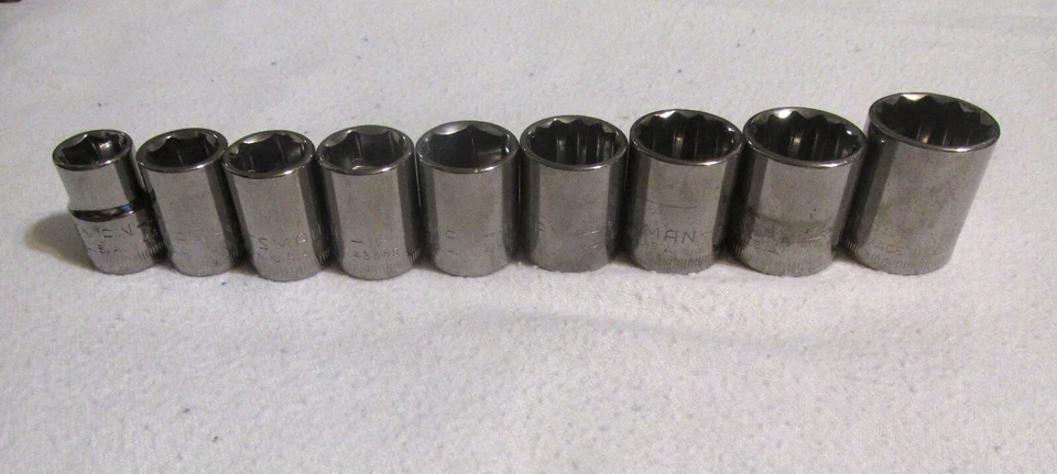Craftsman G1 Series 3/8" Drive - Metric Socket Set 9 Pcs  USA - Image 1 of 1