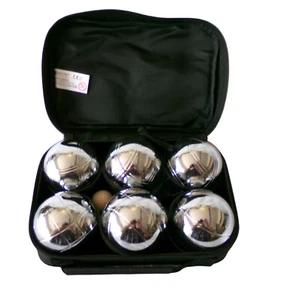 Bolas de petanca, juego de 6 bolas, bolas de metal, juego de petanca, bolas de petanca, bola - Imagen 1 de 6