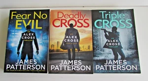 3 James Patterson - Deadly Cross, Triple Cross, Fear No Evil - Alex Cross Series - Picture 1 of 12
