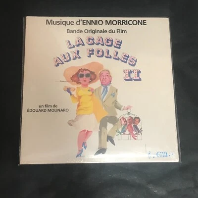 Sealed Original 1980 Press - Ennio Morricone - La Cage Aux Folles II LP Vinyl - Image 1 of 3