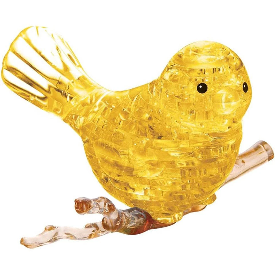Puzzle en cristal 3D oiseau jaune - LatestBuy - Photo 1/1
