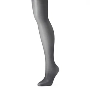 NWT - Women's Apt. 9 Fashion Shine Tights Size Medium Black FREE SHIPPING! - Picture 1 of 7