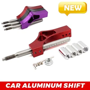 Extensión de perilla de cambio de aluminio para automóvil extensor de palanca de cambios de altura ajustable - Imagen 1 de 9