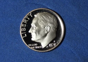 1979-S ROOSEVELT ONE DIME CLAD #P29526 - Bild 1 von 2