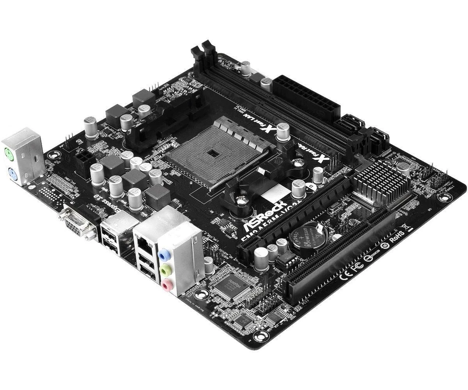 Placa Base ASROCK FM2A58M-VG3+ AMD Socket FM2 Dual-DDR3 VGA Micro-ATX - Imagen 1 de 1