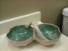 Vintage Stangl Art Pottery 3784 Antique Purple/Green Divided Candy Dish
