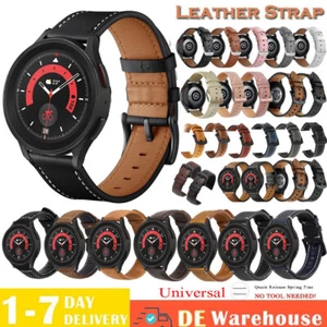 Leder Armband Für SAMSUNG Galaxy Watch 7 FE 6 5 4 40/44mm 5 Pro 45mm 6 4 Classic - Bild 1 von 110