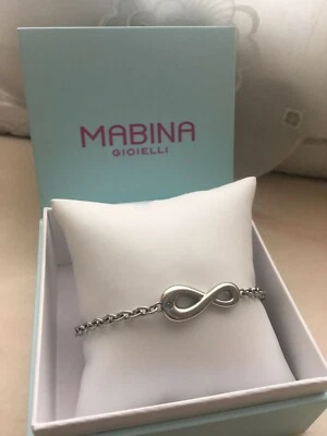 Bracciale Mabina Donna in argento 925, con simbolo dell’infinito - Immagine 1 di 4