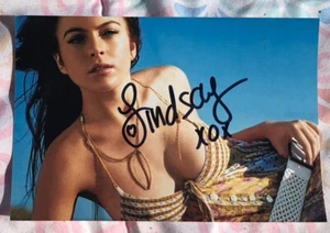Lindsay Lohan handsigniertes signed Foto 4x6 - Bild 1 von 2