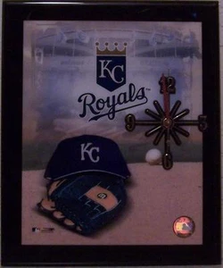 Reloj de pared MLB Kansas City Royals NUEVO caja decorada alimentada por batería - Imagen 1 de 1