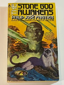 Philip Josè Farmer THE STONE GOD AWAKENS Vintage Science Fiction Fantasy PB 1980 - Picture 1 of 3
