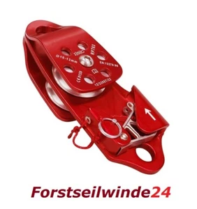 UMLENKROLLE SEILROLLE SNATCHBLOCK SEILBLOCK WINDENROLLE KLAPPBLOCK PCA1272 - Picture 1 of 2