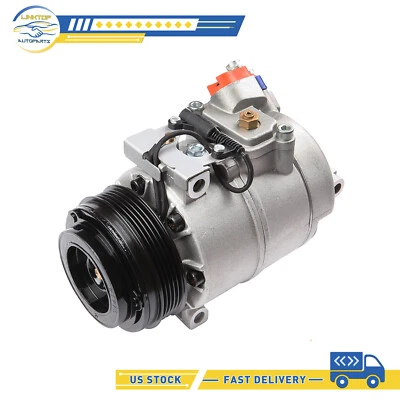 Fits 02-06 BMW M3 M5 3.2L 5.0L For 2004-2011 Z8 3.2L 5.0L A/C Compressor - Image 1 of 4