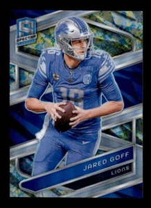 JARED GOFF 2024 PANINI SPECTRA #37 RARE NEON SPLATTER PRIZM PARALLEL #7/8 BF7086 - Picture 1 of 2