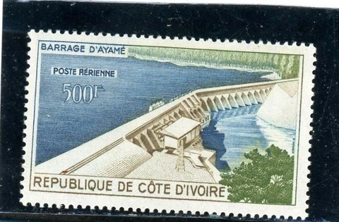 Ivory Coast 1959 Scott# C16 Mint LH Cover