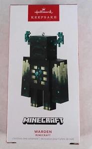 2023 Hallmark Keepsake Magic Light Minecraft Warden Ornament New - Picture 1 of 3