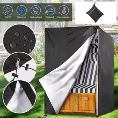 Strandkorb Schutzhülle Winterfest 420D Strandkorbhülle XXL Abdeckhaube Abdeckung - Bild 1 von 4