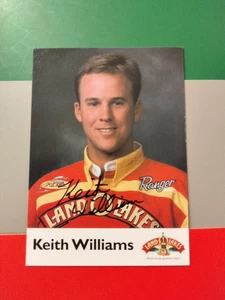 03' Outdoor Collection KEITH WILLIAMS (auto) Pro Bass card Land O' Lak free ship - Picture 1 of 2